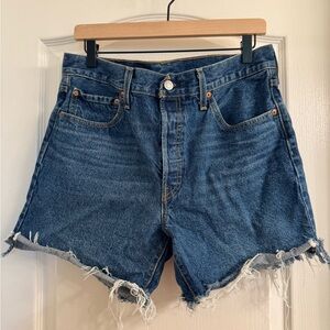 Levi's Classic Blue Jean Shorts